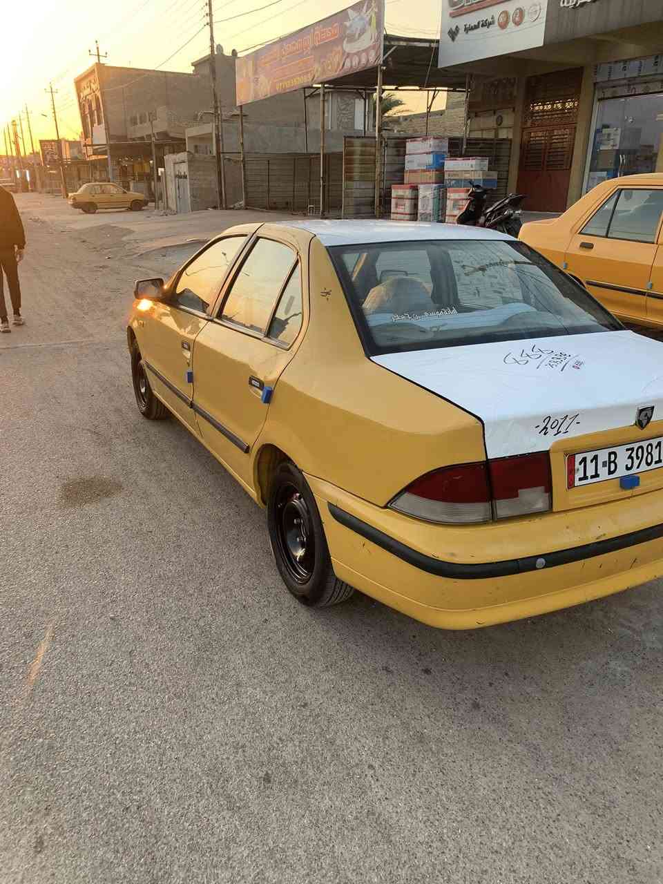 سمند مديل. 2011 ناطق رقم بغداد. بسمي. تحويل. مباشر مصفره هيئه غرمات سنويه 29 السياره مكينه. كير  مكفولات. صدر امامي. خلفي  جديد. تخم تاير   جديد. تبريد ثلج    غرفتهة حلوه السياره. كامله. ما بيهة نقص. السعر 36 بيهة مجال حگ الجيه. لاستفسار.  *********** مكاني. بغداد الحسينية. مال راشديه.
