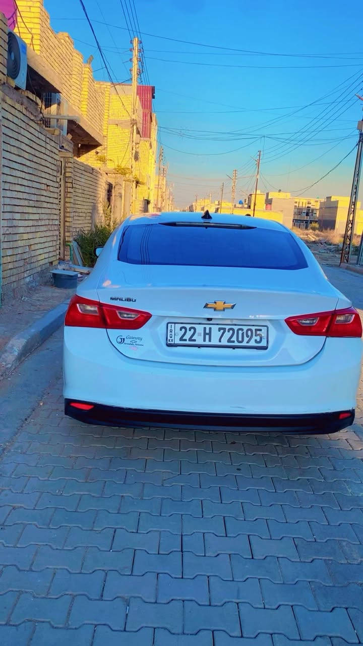 السلام عليكم
ماليبو 2020 للبيع
حادثها جاملغ امامي ونص باب 
سنوية وهزة جديدة
رقم اربيل باسمي
السعر 115
للاستفسار ***********
