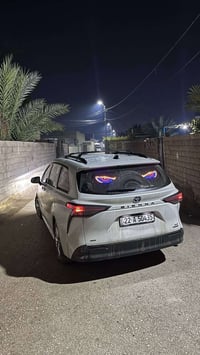 للبيع سينا موديل ٢٢ رقم اربيل   XLE لون ابيض صدفي ماشية ١٦٠ الف ميل بي...