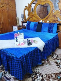 فرشة قماش خاولي • ١٨٠×٢٠٠ • توصيل كربلاء