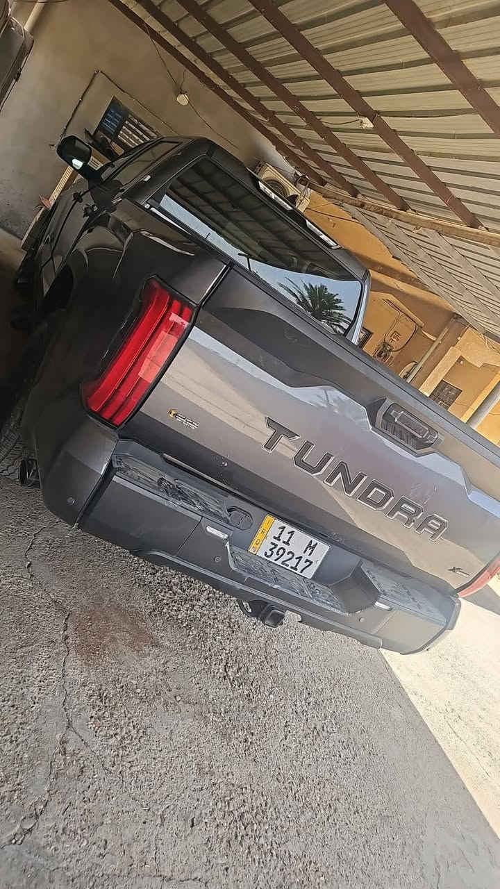 تويوتا تندرا 2024 للبيع او مراوس بخصوصي 7 راكب
مكان السيارة: بغداد – المشاهدة

 للتواصل: *********** ا

 المسافة المقطوعة: ٢٩ ألف كم

 المحرك: 6 سلندر – توين توربو

مواصفات xp

 كشنات جلد كهربائية
تحديد مسار
 تدفئة وتبريد

تشغيل عن بعد 

 رادار

 حساسات أمامية وخلفية

• نوافذ كهربائية لجميع الأبواب

• النافذة الخلفية كهربائية

• باب الحوض الخلفي بنظام جك كهربائي

أضرار السيارة:

السعر 365 $

• تبديل الجاملغ الأمامي نفس الون بدون صبغ 

 تفاصيل إضافية:

• رقم السيارة: بغداد الدولي الجديد

• باسم المالك – تحويل مباشر
