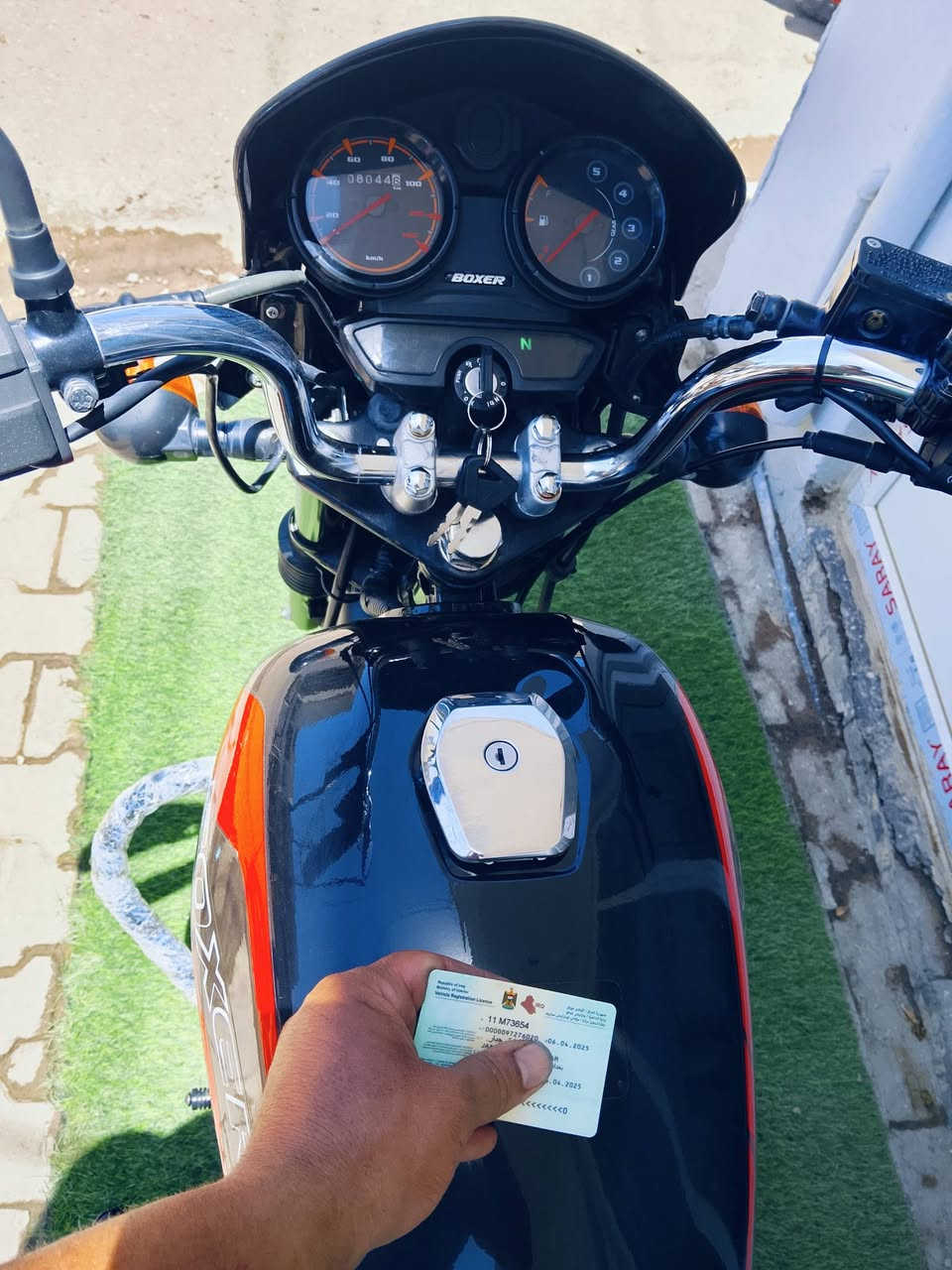 السلام عليكم ورحمه الله وبركاته دراجة نارية بوكسر موديل 22نازلة بل ٢٣ مرقم كامل انكليزي بغداد ١١ تحويل ثاني يوم إذ تريد كفالة عامة من كلشي مكينة خير من الله الشراي يتصل ويدلل ويتساب موجود *********** اتصل ودلل كلبي الشراي جبلي هندي

