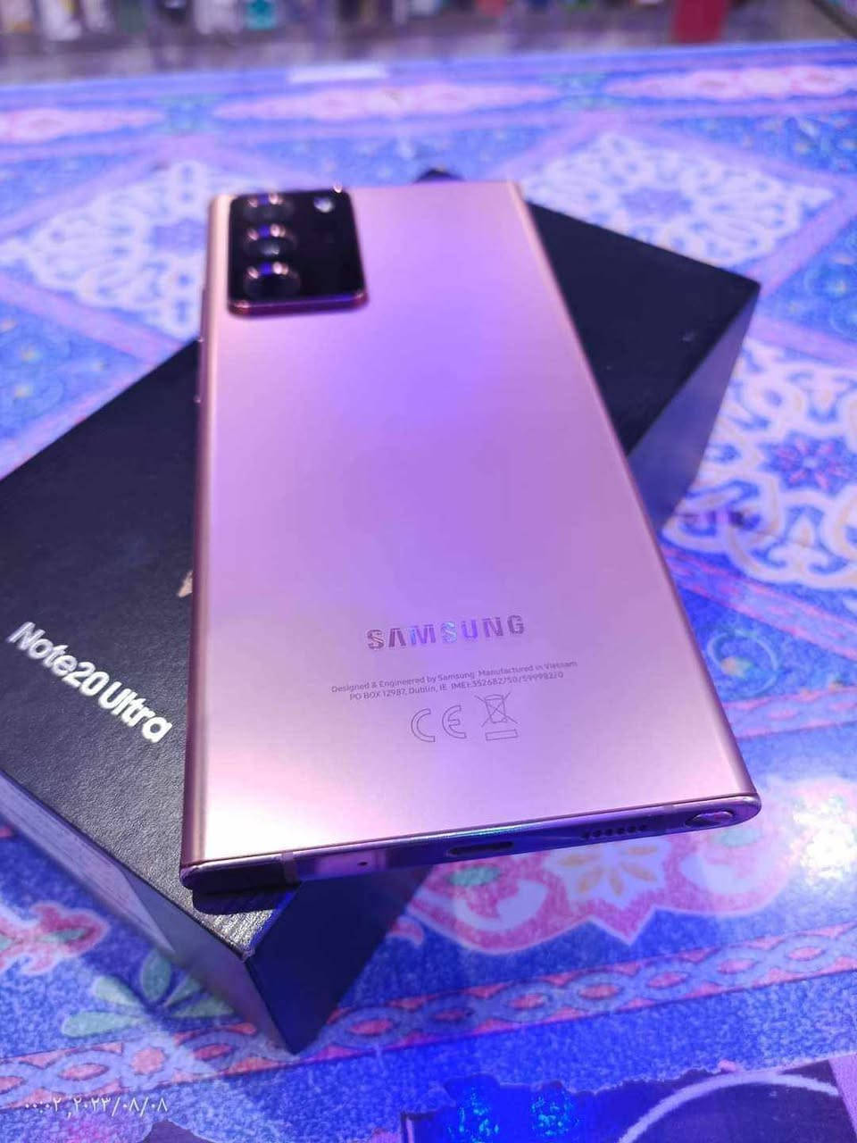 سلام عليكم نوت 20الترا شرق اوسط ذاكره256رام21 جهاز خطين  جهاز مكفول من كل شي كارتونه شاحنه اصليه مال الجهاز فقط نباله مال ✏️ وكعت بس ✏️ شغال بلوتوث كله طبيعي مكاني بغداد وره سيطرت الشعب بغداد, العراق


**إذا كنت صاحب هذا الإعلان وتريد حذفه لأي سبب، رجاءا أرسل رسالة إلى الدعم الفني**