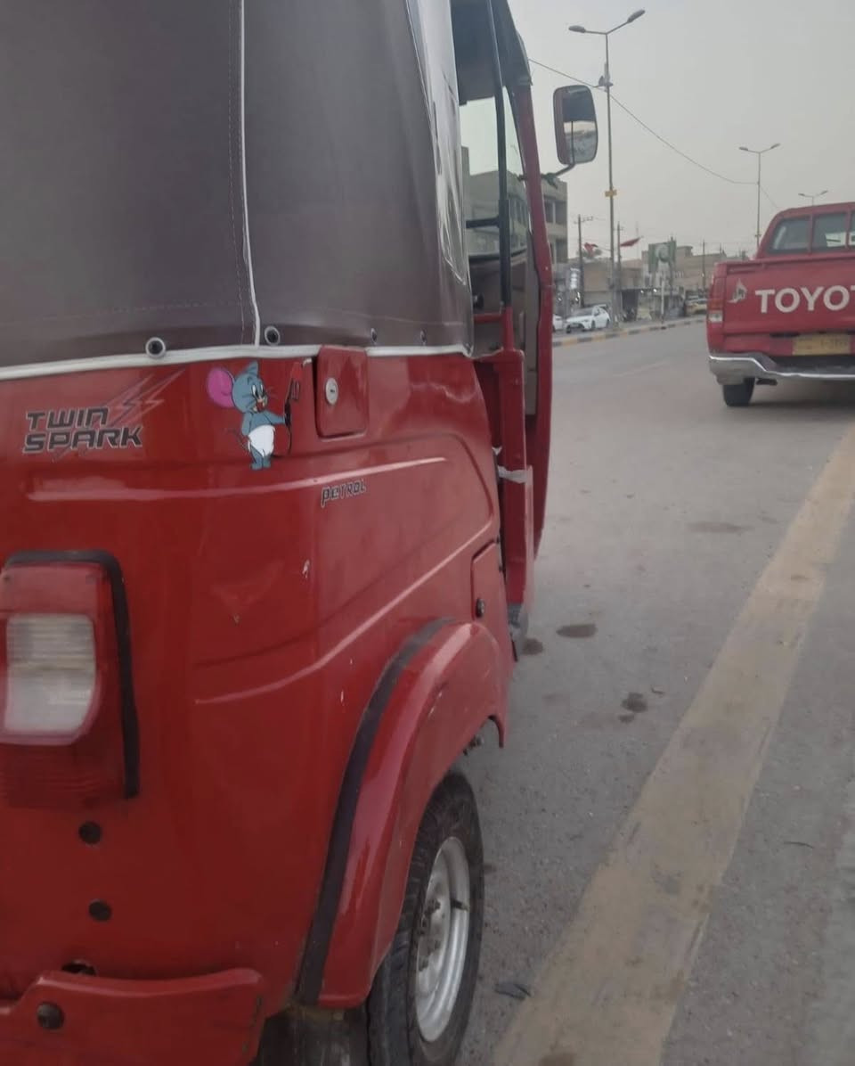 سلام عليكم
متوازي كولش تكتك 🛺 موديل 2022مكفوله من لدعاميه للدعاميه ضمان كولشي مابيها ب 6 ملاين ونص وبيها مجال حك لجيه

‭***********
