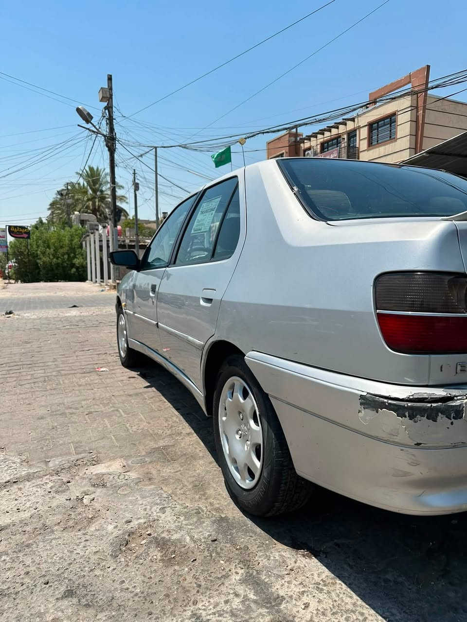 سلام عليكم للبيع بيجو فرسني 306مديل 2002تخم تاير جديد بااسمي رقم بغداد تحويل ثاني يوم  مشروع وطني تبريد  شغال وكهربائيات كاملة بيها نواقص كلش بسيطة والسياره بلادية بدون صبغ *********** ابو علي مكاني بغداد قرب جزيره بغداد السياحية ممتواجد ع نت رحم الله ع والديكم لحد يراسلني ع ماسنجر
