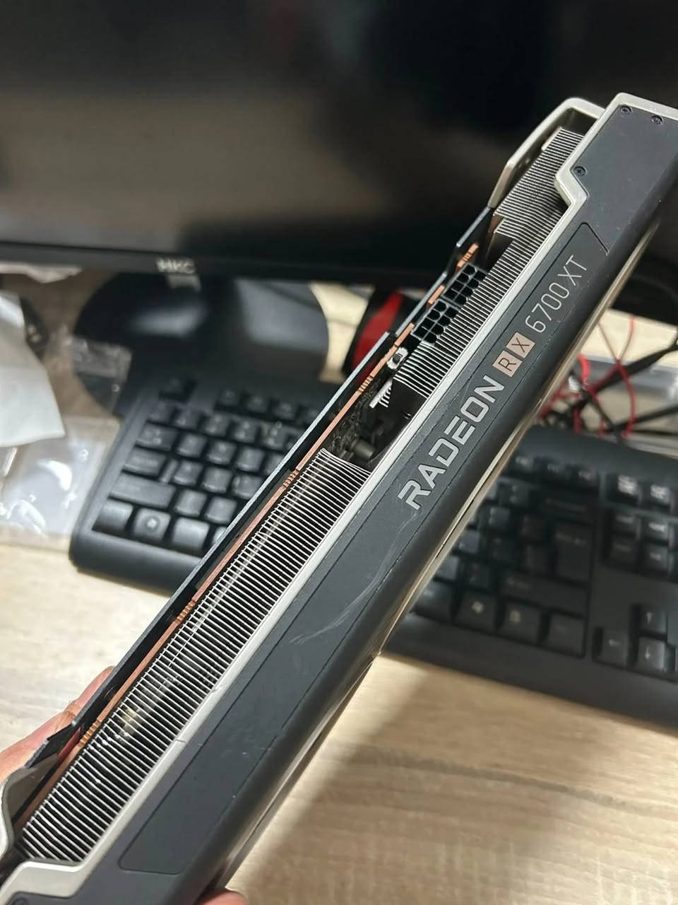 للبيع كرت شاشه RADEON RX 6700XT 12g خوان بي مشكله وحده المنافذ خربانات بس HD شغال حراره حلوه كارت عملاق انطيك بي ضمان شهر شهرين باليعجبك تردون مزاد او اخلي سدعر من يمي


**إذا كنت صاحب هذا الإعلان وتريد حذفه لأي سبب، رجاءا أرسل رسالة إلى الدعم الفني**