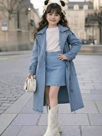 طقم 3 قطع • بيبي براند • جينز رباعي