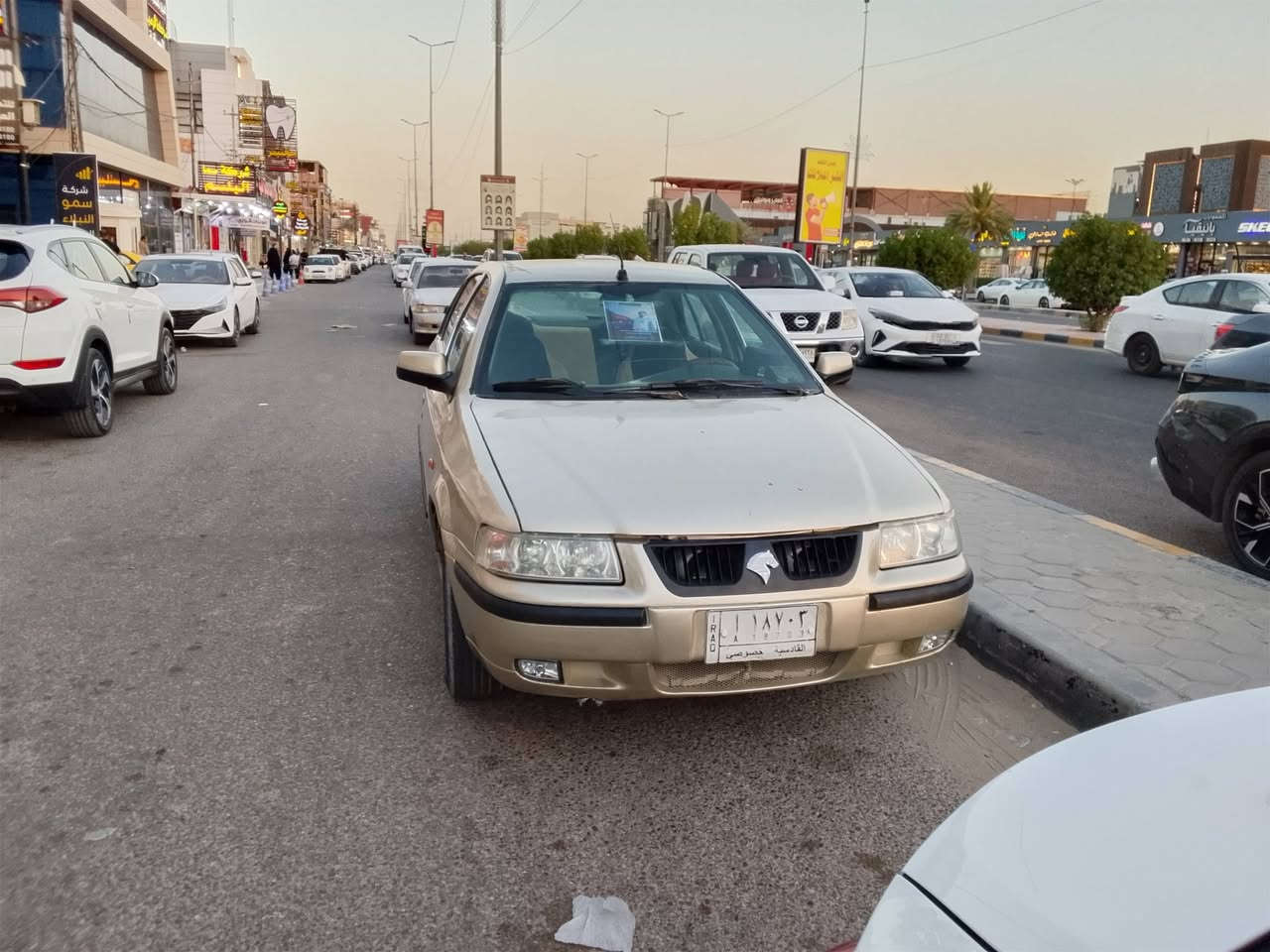 سلام عليكم سمند موديل 9مصبوغه اثر جراد لا ظربه ولا تبديل ديوانيه غماس مامتواجد عل فيس اتصال ***********
