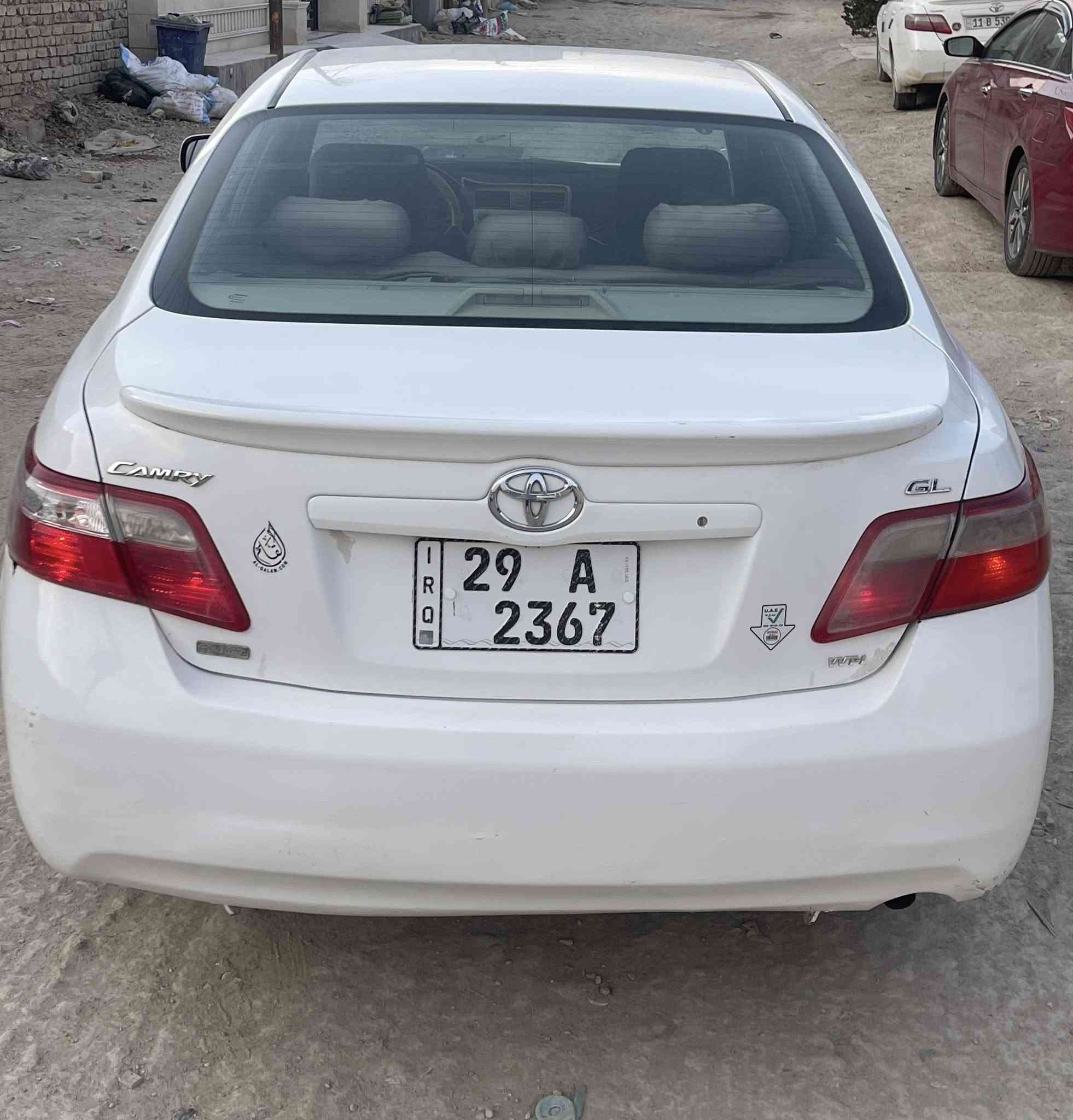 كامري خليجي 2007 للبيع
سياره بيه جمالغ صبغ وبيه بعض الملاحظات 
ومحرك بي خيط تبخير تجي شوف وتقتنع واني خادم 

بابل ***********
