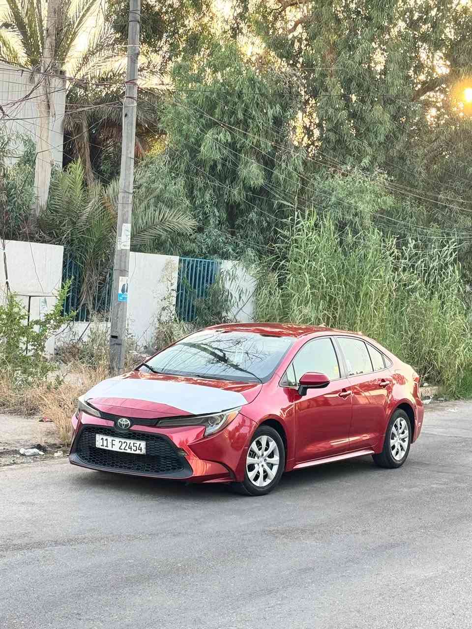 السلام عليكم
تيوتا كورلا 2020 رقم بغداد   سنويه ب 31
بأسمي  هزه رقم جديد سنويه  جديد.
ماشيه 80mil
محرك 1800 المرغوب مواصفات LE
السياره جديده بمعنى الكلمه #بدون_صبغ 
. بدون معجون بدون دواخل بدون ارباك بجم كبس 
بيها بارد شي بسيط  بخشم بنيد 
خلف كبس اصافح موس ومنزل وياهه صو الحادث   وشرط السياره بعد احله من الصور سياره جديده ومناقصه اي شي 
تخم تاير جديد
باتري جديد
صدر ع وكاله 
كير محرك بشرط 
مدوشمه بل نواب ارضية. 
الون احمر مميز 
سعر 131 بيه مجال كلش بسيط 
مكان السياره بغداد الاعظميه 
***********
