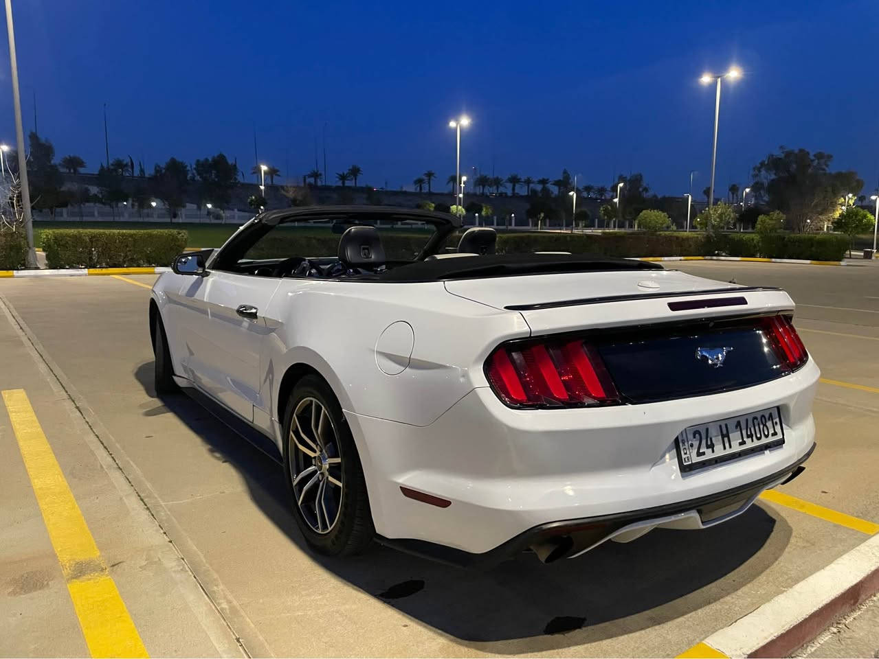 موستنگ 2017 كشف 
قطعتين ونص صبغ بدون شواصي حادثها خفيف كلش 
فول مواصفات كشف 
تدفئة وتبريد كشن
شاشة كبيرة 
7 اللوان
ماشية ١٢٢ الف كيلو مو ميل
رقم دهوك 
***********
***********
اتصال فقط أربيل, العراق
