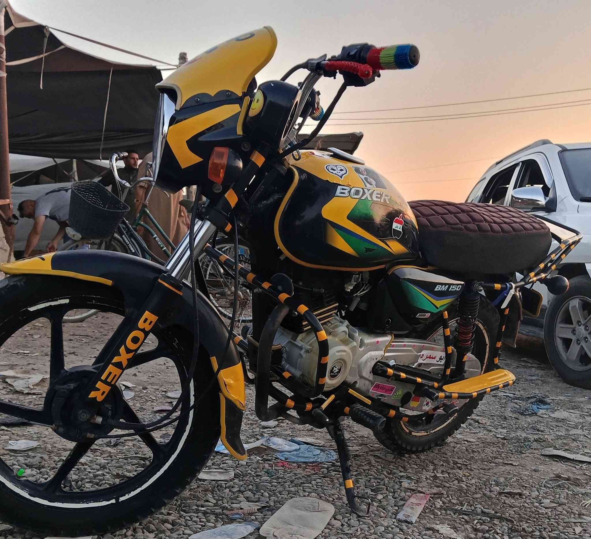 السلام عليكم دراجه بوكسر للبيع موديل 20دراجه مكفوله كفاله عامه وراق كامله سعر850 وبيها مجال مكان ديالى بعقوبه تقاطع الساده استفسار عل هاذا الرقم ***********
