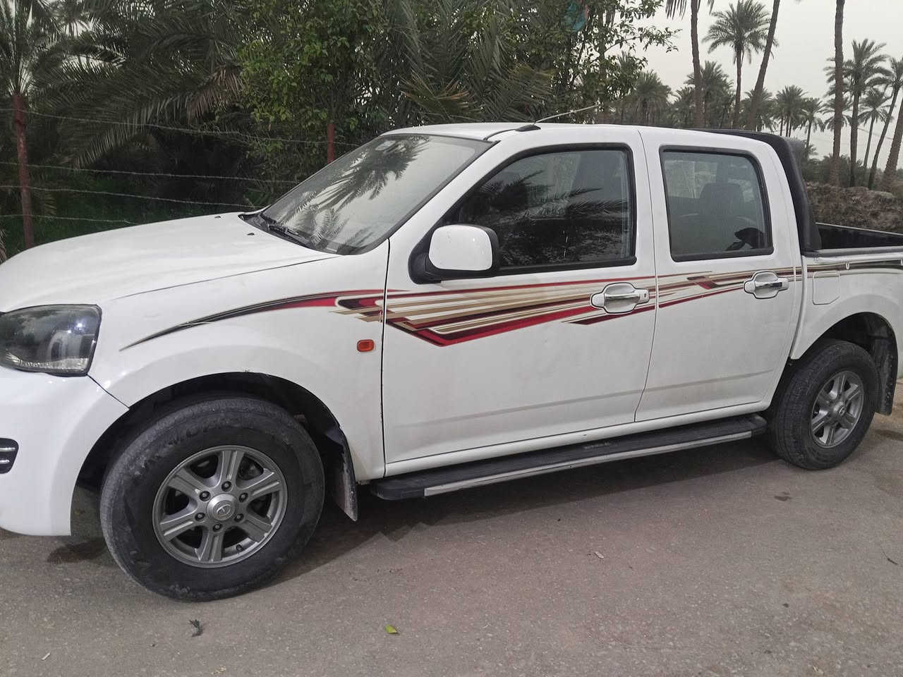 السلام عليكم كريت ويل للبيع موديل 2020 تبريد ثلج باتري جديد حداديه جديده مكينه وكير خير من الله بيها بارد بجاملغ الأيسر وبيها ربع البيد فوك الايت صبغ والباقي كفاله  السعر100 وبيها مجال للشراي *********** مكاني الديوانية الشاميه
