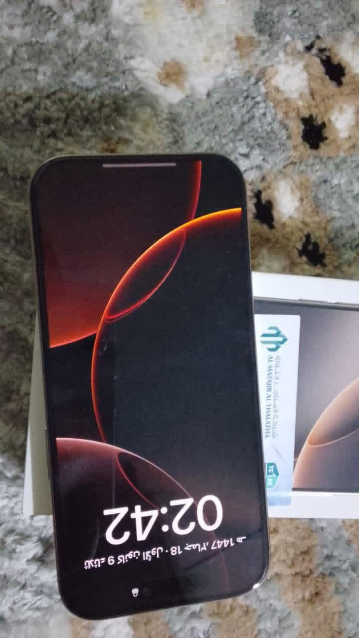 سلام عليكم شباب عندي ايفون للبيع ايفون ١٦ برو ماكس بطاريه ١٠٠ عدد الدورات ٩ مرات سعره مليون ال مو شراي لايتصل 
للتواصل ***********
