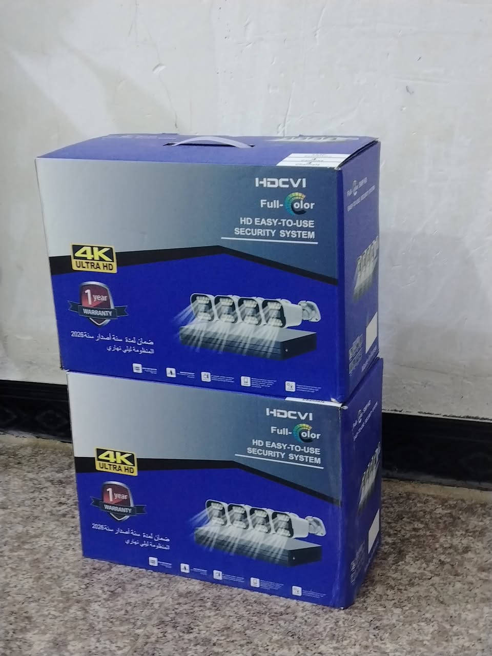 .
كامرات مراقبه
جديد غير مستخدمات 4k ليلي نهاري 
اشتريناهن وماشديناهن اصلا مافتحناهن
العدد 2 كارتون بيه 4 كامرات
مكان ناصريه مركز
الرقم ***********
