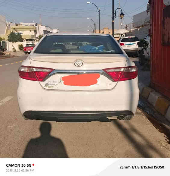 سلام عليكم كامري 2017 ماشية 130 ميل ضرر قطعتين جاملغ والبنيد  عنوان طوز خورماتو ***********  سعر 170$

