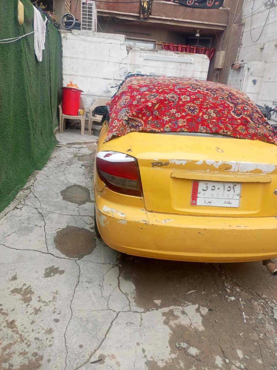 كيا ريو 2003
رقم بغداد اجره بدون راعي ابيع كوم حديد
مكينه وكير كورلا ببكاجو 1600 بيه خيط بخار 
كير جديد مشط جديد 
تخم تاير دوشمه جديده 
سياره خير من الله
كير اوتو اقتصاديه 
سعرها 19وبيه مجال للشراي بدون مراوس 
مكاني ام الكبر والغزلان قرب كراج ابو الريش
رقم راعي السياره ‪+964 786 548 0878‬
