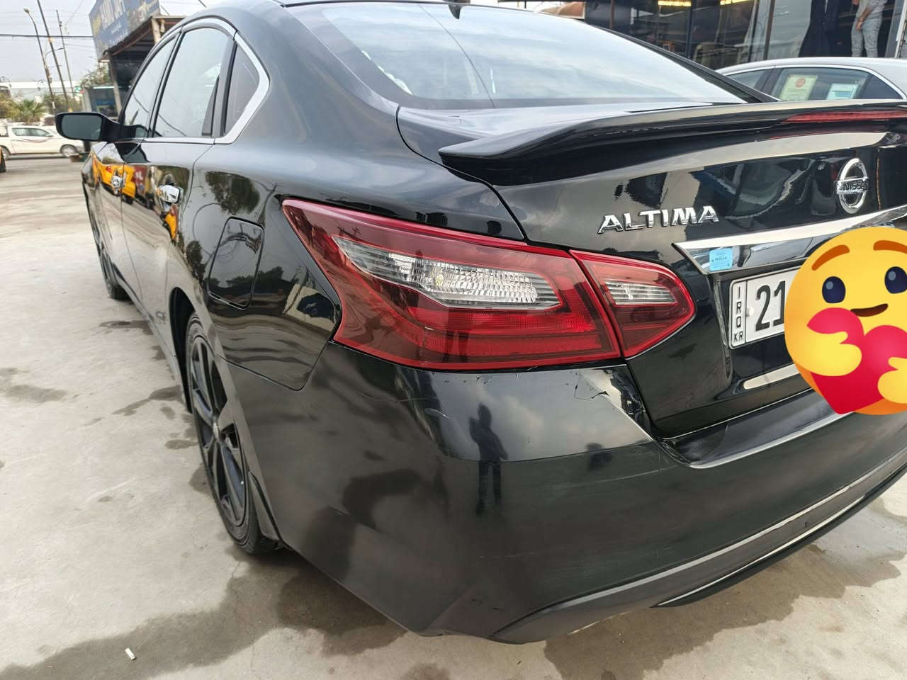 للبيع التيما أسود 2017بي قطعتين وسوني موجود وسياره صاحب شرعي موجود شرط تحويل عنوان كركوك واتساب ***********
