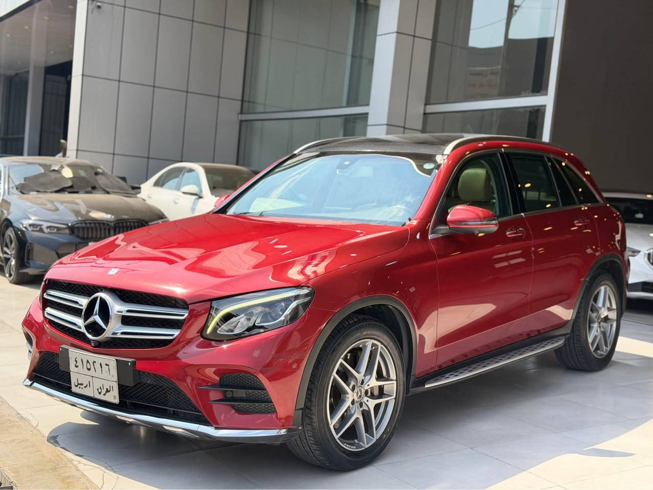 GLC 250 خليجي 
2017 AMG 
فول فول مواصفات 
لايتات زينون ليد متحرك 
رادار امامي جانبي خلفي 
بانوراما 
داخل بيجي بيلاد 
كشنات ميموري
بردة جانبية 
بصمة ابواب 
5 كاميرة 
سيارة مكفولة بدون صبغ و تبديل
١٠٠ كم حقيقي ماشية 
مكان سيارة اربيل 
١٩٨$ 
*********** وتس اب
*********** أربيل, العراق
