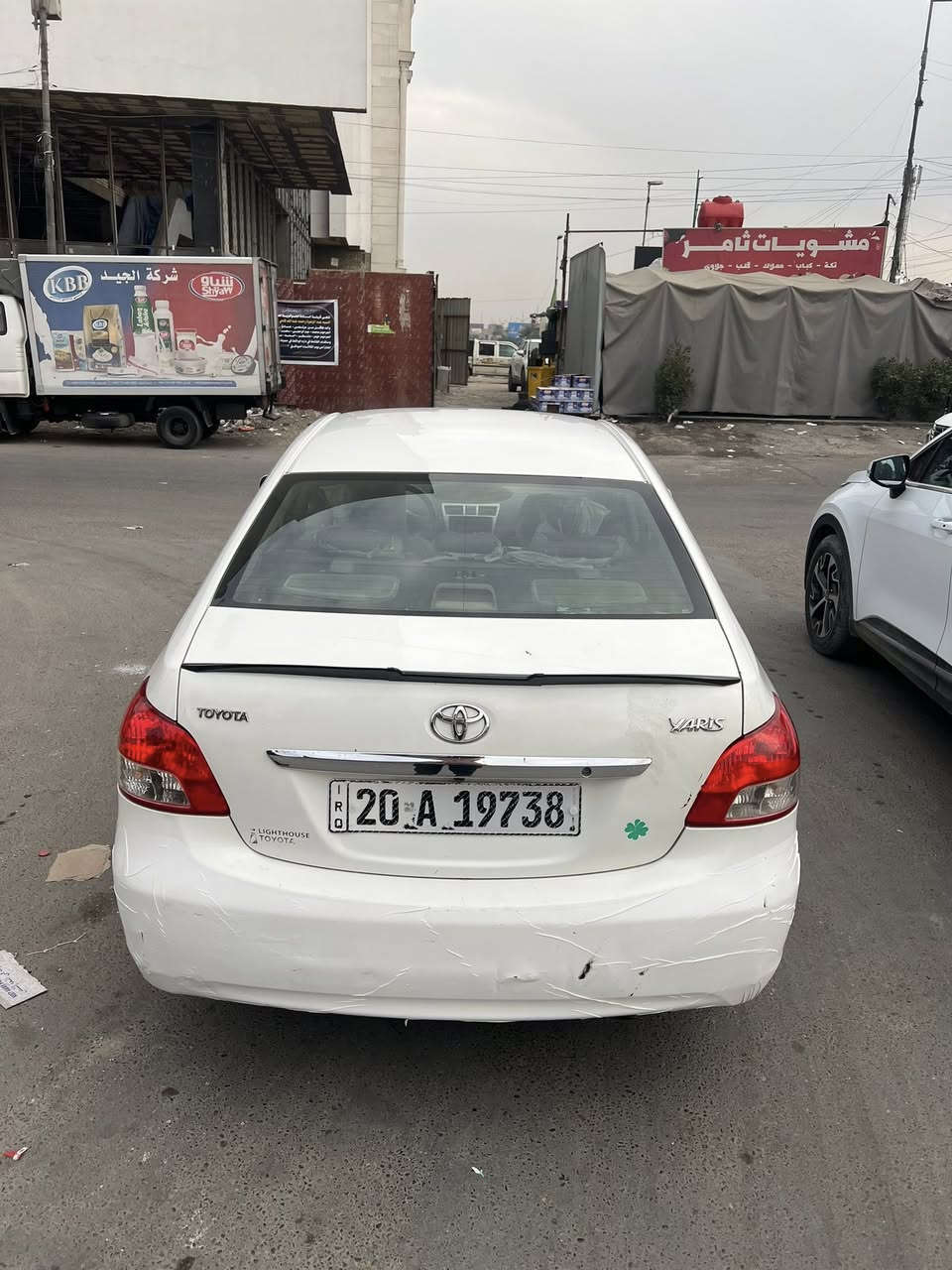 كورلا يارس أمريكي موديل 2008
رقم ديالى دولي بسمي تحويل ثاني يوم
كير محرك كفاله تبريد شغال 
حداديه امامي خلفي مكفول 
تخم تاير وويل شادهن جديد
شاشه تاب
حادثها بامريكا جاملغ وبنيد وبل عراق جاملغ وباب 
دواخل لغود شواصي كفاله شخط مابيهن 
العنوان بغداد مدينة الصدر
السعر 73
الاستفسار  ‭0770 585 5088‬
