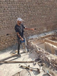 كادر تفليش سقوف جدان أرضيات قلع كاشي شتايكر تفليش كاصوصه صب  رباطات در...