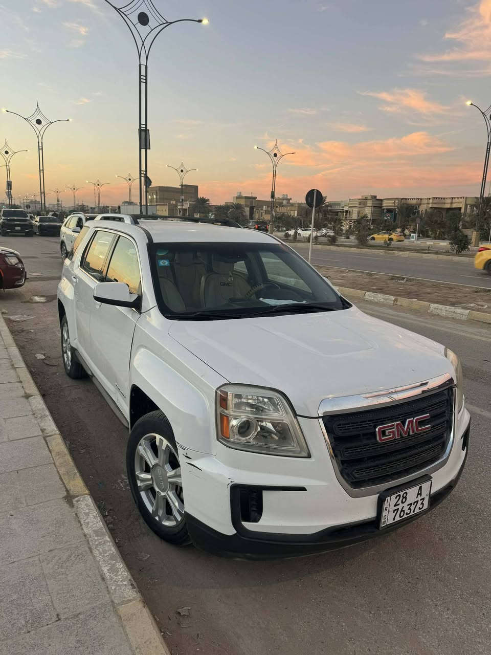 سلام عليكم تيران جمسي ٢٠١٧ رقم نكليزي تحويل مباشر مكينه وكير نضاف حداديه نضيفه تبريد سياره جاهزه حادثه جاملغ وبنيد سياره حلوه وخير من الله مكان ناصريه مركز سومر سعره ١٣٠ وبيه مجال استفسار علرقم 0781 056 0804
