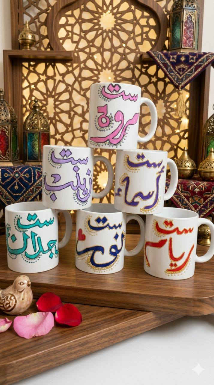 أكواب هدية عيد المعلم حسب الطلب ✨
اختاري الاسم أو العبارة اللي تعبر عن شكرك،
وننفذها بذوق يليق بصاحب الرسالة 🤍
تفصيل بسيط… لكنه يبقى ذكرى حلوة كل يوم ☕🌷
من بيج زمرد 💎
نهدي الامتنان بأسلوب مميز 🎁    
رسم على الزجاج{حسب الطلبات}
للحجز دايركت💫💬
يتوفر توصيل لكل المحافظات 🚕


**إذا كنت صاحب هذا الإعلان وتريد حذفه لأي سبب، رجاءا أرسل رسالة إلى الدعم الفني**