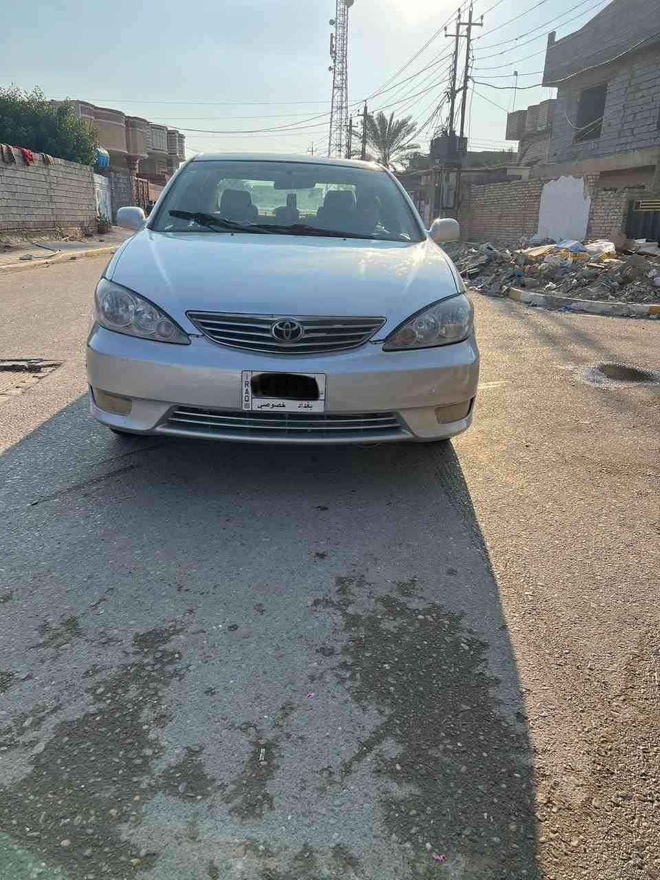 كامري ٢٠٠٦ للبيع امريكي 

سياره مصبوغه عام لجماليه لون سلفري 
 

تبريد ثلج+ تدفئه 
صدر جديد 
تخم تاير جديد
كير جديد 
محرك فول قطره تبخير مابيها 
سياره جاهزه من كلشي 
سياره سنويتها بأسمي
سعرها ٩٠ وبيها مجال 
للأستفسار اتصل على الرقم 
***********
***********
مكانها بغداد التاجي
