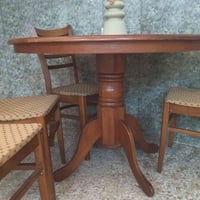طقم سفرة • خشب • ٤ كراسي