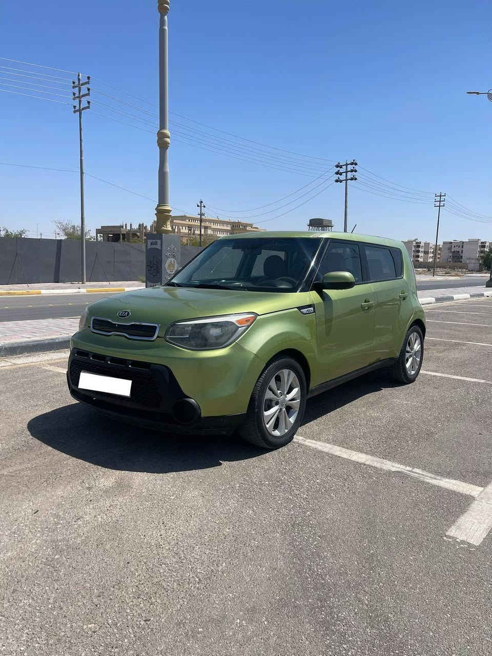 كيا صول ٢٠١٥  امريكي
حادثه بيبان الايسر فقط 
مكينه ٢٠٠٠ دوش 
كير مكينه حداديه تبريد جاهزات 
رقم كربلاء مشروع وطني 
باقي تفاصيل 
***********
