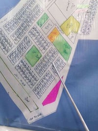 قطعه أرض للبيع مساحه ١٢٥ متر في حي الجامعة كما مؤشرة على الخريطة  موقع...