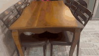 ميز خشب زان وياه 6 كراسي
اخذته قبل فتره ب700
هسه اريد ابيع لان انتقلت بمكان ثاني ومايكفي بالمكان الجديد
رايدته ب400
العنوان حي الجامعه قرب متنزه شبوط
***********

