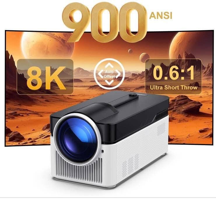 . جديد ما مستخدم
HY 450
السطوع: 900 وحدة ANSI. 

دقة العرض: يدعم دقة 8K (كمصدر) ودقة أصلية 1080P. 

ميزة العرض: فائق القصر (Ultra Short Throw) بنسبة 0.6:1، مما يتيح عرض صورة كبيرة من مسافة قريبة. 

نظام التشغيل والميزات: يعمل بنظام أندرويد 11، ويحتوي على ميزة الإزاحة التلقائية (Auto Offset)، والتركيز الإلكتروني، ودعم WiFi 6 و BT5.4.


**إذا كنت صاحب هذا الإعلان وتريد حذفه لأي سبب، رجاءا أرسل رسالة إلى الدعم الفني**