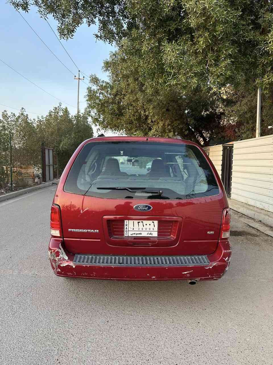 سلام عليكم 
فورد فري ستار موديل 2005 للبيع 
محرك 6 سلندر 3900
سياره بيها نواقص بسيطه 
السعر 55 ورقه وبيها مجال 
للاتصال ***********
