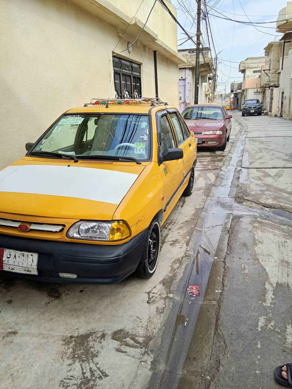 السلام عليكم سايبة موديل 2013هياء وغرامات صفر محرك نضيف طخم تايرات ولباقي كدام العين  شرط الوكالة ولتحويل السعر 27الاتصال على الارقام ***********/***********
