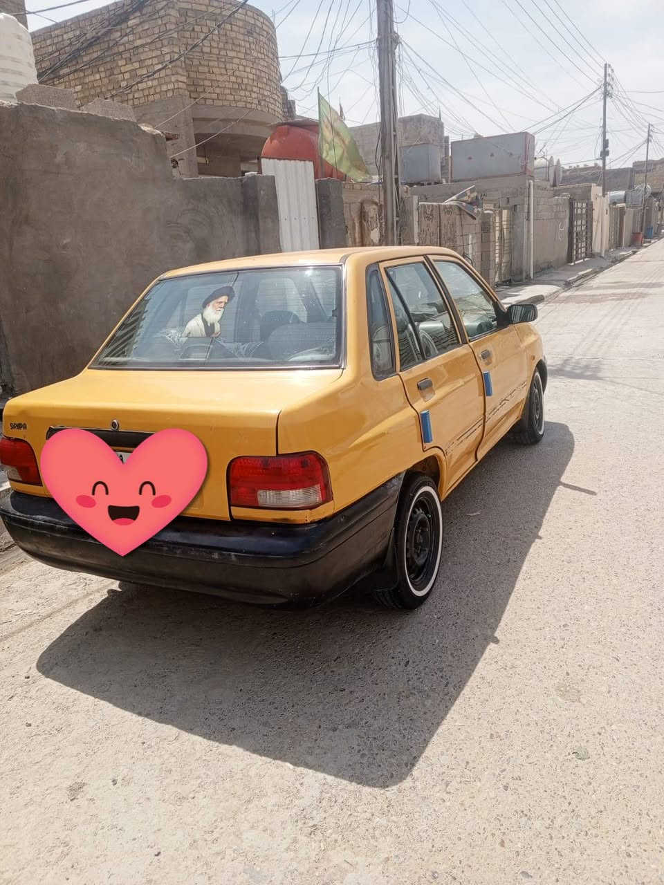 السلام عليكم
سايبا ١٣
رقم بغداد
مصفره هيئه وغرامه 
سياره جاهزه
تاير خط ابيض
صدر
دوشمه 
معمره تعمير حلو 
سنتر لوك 
سياره مال بيت 
كير
محرك
خير من الله 
المكان بغداد المعامل الباويه 
مكلف بالنشر 
***********
