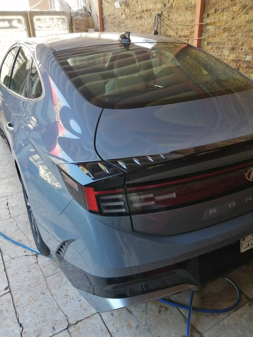 سوناتا ٢٤ لون مميز اسمنتي حادثها حداديه سياره جاهزه *********** واتساب تترقم أي محافظه /حله سعر مناسب
