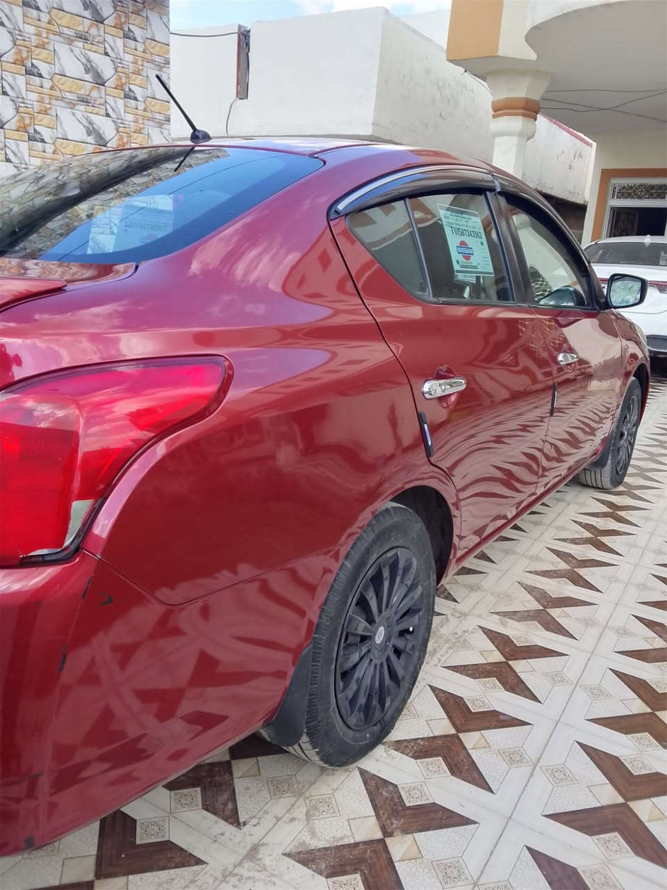 سلام عليكم
للبيع او مراوس نيسان فيرسا 2019 وارد 
رقم انبار انكليزي
ضرر جاملغ وبنيد فقط
كير محرك صدر شرط
سعر 100 بيها مجال
مكان السياره الضلوعيه
للاستفسار ***********
