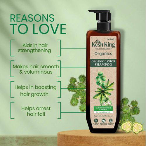 شامبو كيش كينج العضوي الهندي بزيت الخروع (Kesh King Organics Castor Shampoo)
 هو منتج أيورفيدي مصمم لتقوية الشعر وتغذية فروة الرأس لتعزيز النمو. 

المكونات:✅
 مزيج من زيت الخروع العضوي ومستخلصات أعشاب أيورفيدية.

فوائده للشعر 🌿

 • يقلل تساقط الشعر لأنه يقوي بصيلات الشعر.
 • يساعد على نمو الشعر ويحفّز فروة الرأس.
 • يقوي الشعر ويمنع التكسر بسبب احتوائه على فيتامين E وأحماض دهنية مفيدة.
 • يعطي كثافة وحجم للشعر مع الاستمرار بالاستخدام.
 • يرطب فروة الرأس ويقلل الجفاف.
 • ينظف فروة الرأس بلطف ويزيل الدهون والأوساخ.
 • يحتوي على أعشاب أيورفيدية (حوالي 21 عشبة) تدعم صحة الشعر.

المميزات:🌸

 خالي من الألوان الصناعية، البارابين، والفثالات، ويعد منظفًا لطيفًا لفروة الرأس.
🛀
🔴#جميع المنتجات المتوفرة هندي اصلي 💯


**إذا كنت صاحب هذا الإعلان وتريد حذفه لأي سبب، رجاءا أرسل رسالة إلى الدعم الفني**