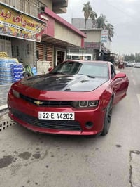 كمارو ٢٠١٥ امريكي ضرر جاملغ ايمن خلفي وباب ايمن  محرك كير اكسل جدا نظي...