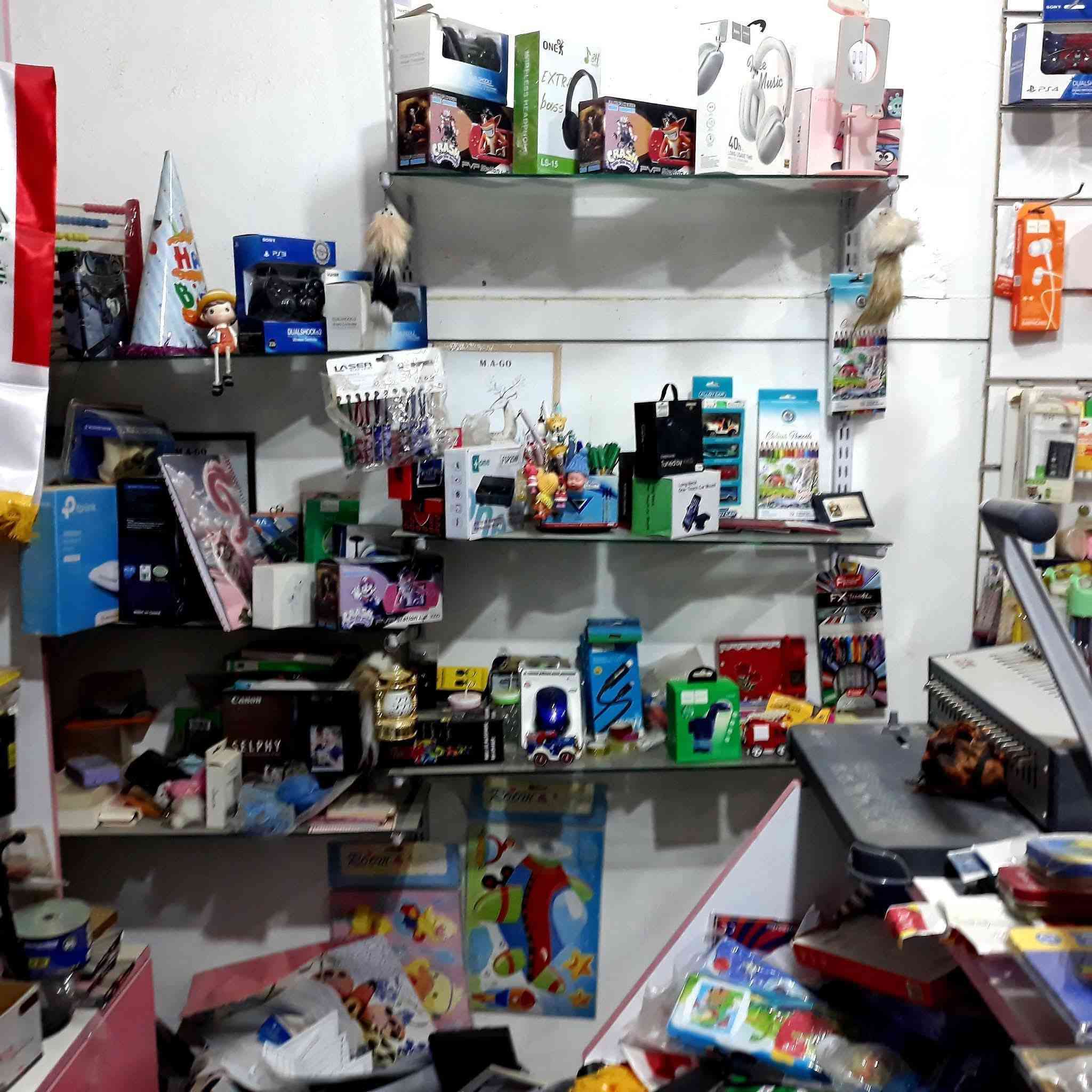 ميز ورفوف فقط ابيعهن وحدهن
أما باقي البضاعة ابيعهن كلهن سوة و لحد يواعدني وما يجي رجاءا
للاستفسار مراسلة الصفحة أو واتساب على الرقم 

***********

او تلغرام @saiff0707
يحتوي على 

١_شاشة بلازما 

٢_طابعة كانون عدد ٢

٣_طابعة برذر 

٤_طابعة صور كانون 

٥_ جهاز كبس هويات 

٦_ جهاز سبيرول 

٧_ كرسي دوار 

٨_ ميز و رفوف 

٩_ كونفيرا 

١٠_ لوحة عرض مع دفترية 

١١_ بضاعة كاملة القرطاسية و اكسسوارات الموبايلات 

١٢_ ٤ كامرات مراقبة
