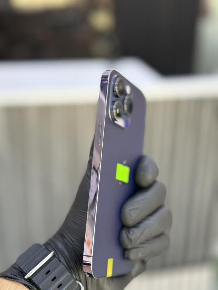 ايفون 14 pro max
اللون بنفسجي 💜

الذاكره :256

البطاريه :89/ بلاديه 

دبل سيم كارت 🛑

جهاز نظافه 100%

زلغ واحد مابي اخو الجديد 

وتر بروف / بلحاسبه نورمال 

ضمان 5 ايام🛑🛑🛑

***********

***********
