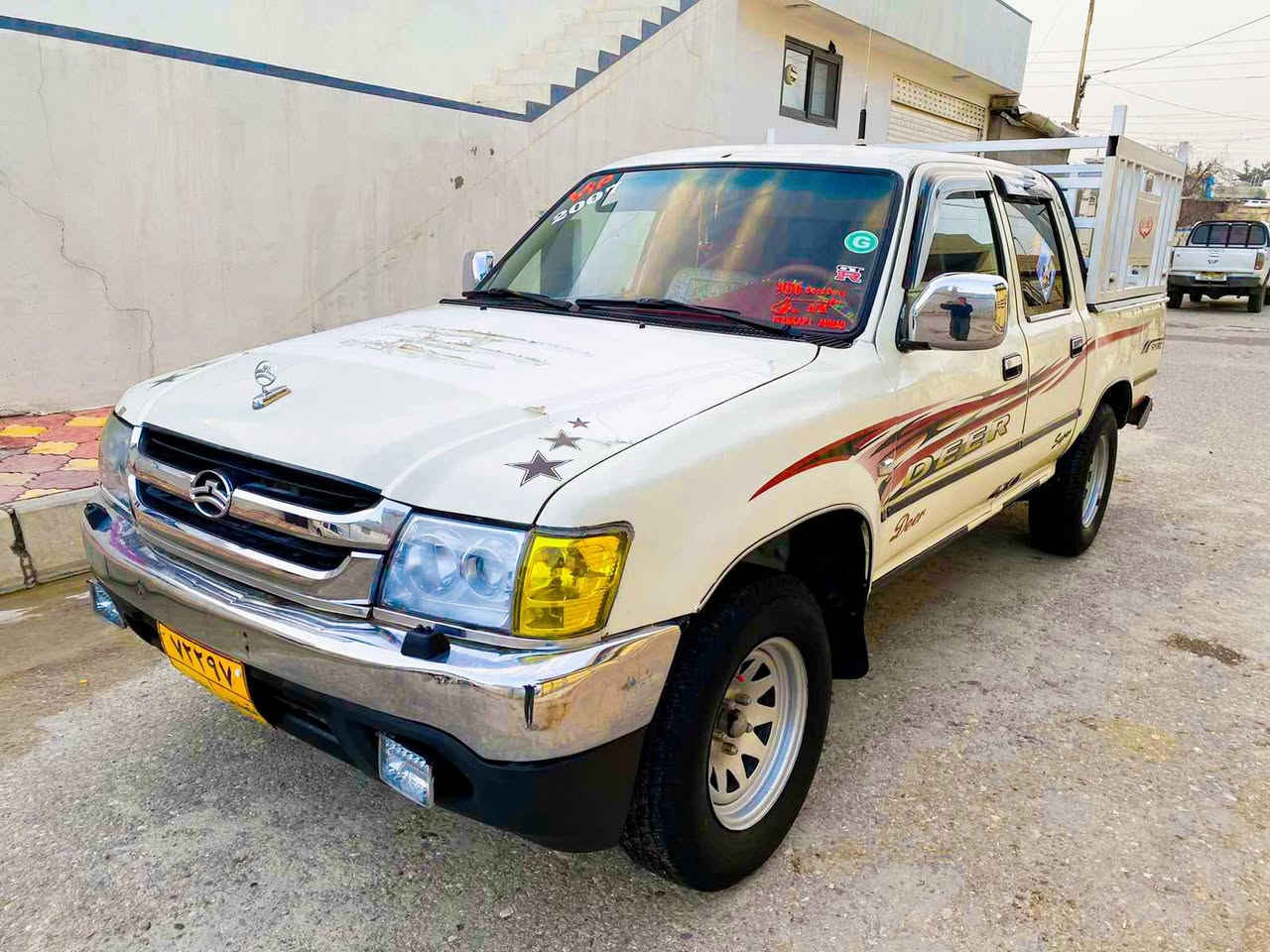 بەناوی خوای گەورە میهرەبان دێر مۆدێل 2007مەنەفێس فسفۆڕ مەکینەی بەخ هیچ لێدراوێکی نیە نموونە لەجوانی پێوویست بە وەسف ناکات نرخی 43گەڵا جام کارەبای قفڵ مەرکەزی هەرچوار تایە تازەیە جەبەلی تەبریت بەشەرت کارەبای گشتی بەشەرت ناو نیشان ڕانیە حاجیاوا *********** سەیارەکە کامل توند کراوەتەوە
