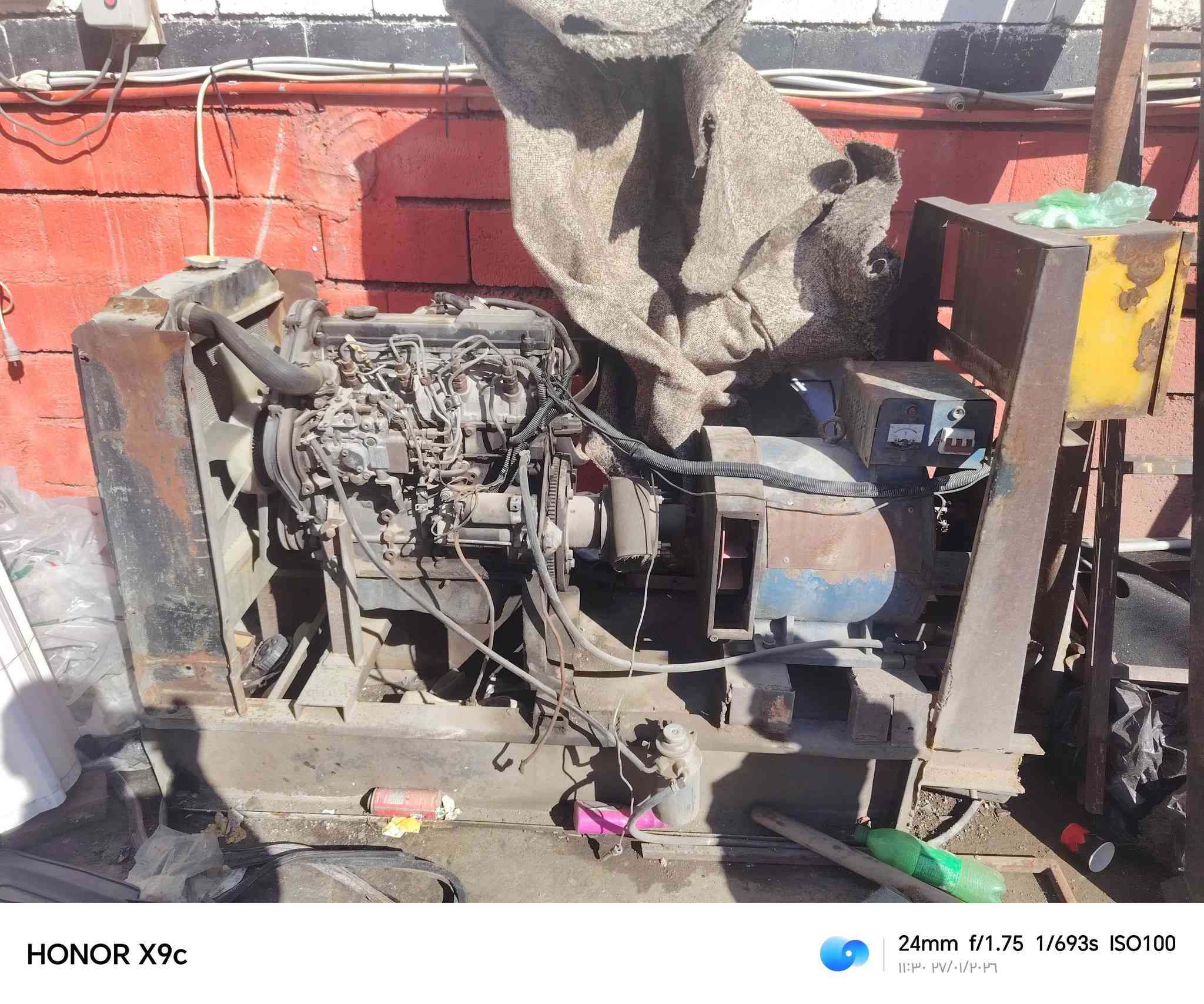 سلام عليكم مولد للبيع فقط يرفع فولتيه *********** العنوان كركوك
