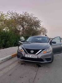 نيسان سنترا موديل ١٨ وارد امريكي  السيارة خير من الله كاملة من كلشي شغ...