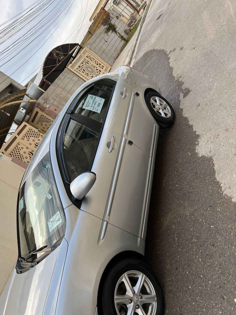 السلام عليكم
أكسنت سلفر 2009 للبيع
وارد أمريكي كود واحد
رقم انكليزي بأسمي شرط الوكالة والتحويل
السيارة جاهزة مال بيت
مصبوغة عام ظررها جاملغ خلفي بأمريكا 
مكينة كير تبريد تدفئة كلها شغالة
طخم امامي خلفي نظيف
طخم تاير ويل كب 
جامات كهربائية
مري كهرب
تحكم استيرن جهة واحدة
شاشة كامرة
السيارة جاهزة
موصل مزارع الحدباء
للتواصل ***********
اسيا ***********
