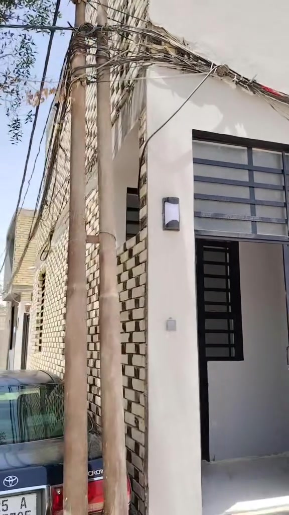 55 متر ركن على ساحة طابقين قرب شارع الكيات على مشتل كونكريت مسلح ***********
