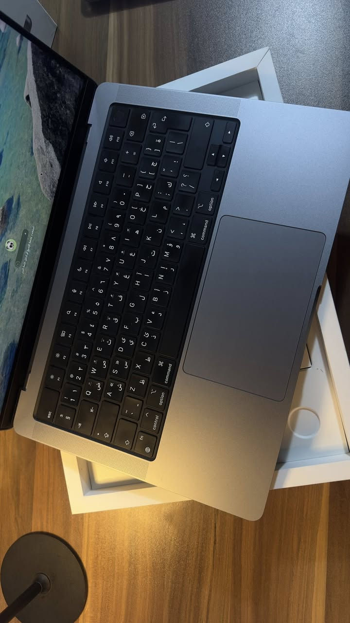 Macbook pro M3 2023
https://t.me/Appllle_Product

14,2 inch
Hard 512 
Ram 8 
شباب هذا اللون لا بلاك ولا سلفر هذا نفطي اسمة سبيس غري يمووت
 
لا تسولفون بالنظافة معروفيينن 1000‎%‎💙🙂‍↔️ باتري 94✅ شرق اوسط عربي 
كامل ملحقات،،

للطلب والأستفسار ارسال رسالة 

قناه التلي 
https://t.me/Appllle_Product

تيك توك
www.tiktok.com/@wolf.wiq
انستا
https://www.instagram.com/wolf.wiq/profilecard/?igsh=MXdpZG5maTQ5N3p1ZA==


**إذا كنت صاحب هذا الإعلان وتريد حذفه لأي سبب، رجاءا أرسل رسالة إلى الدعم الفني**