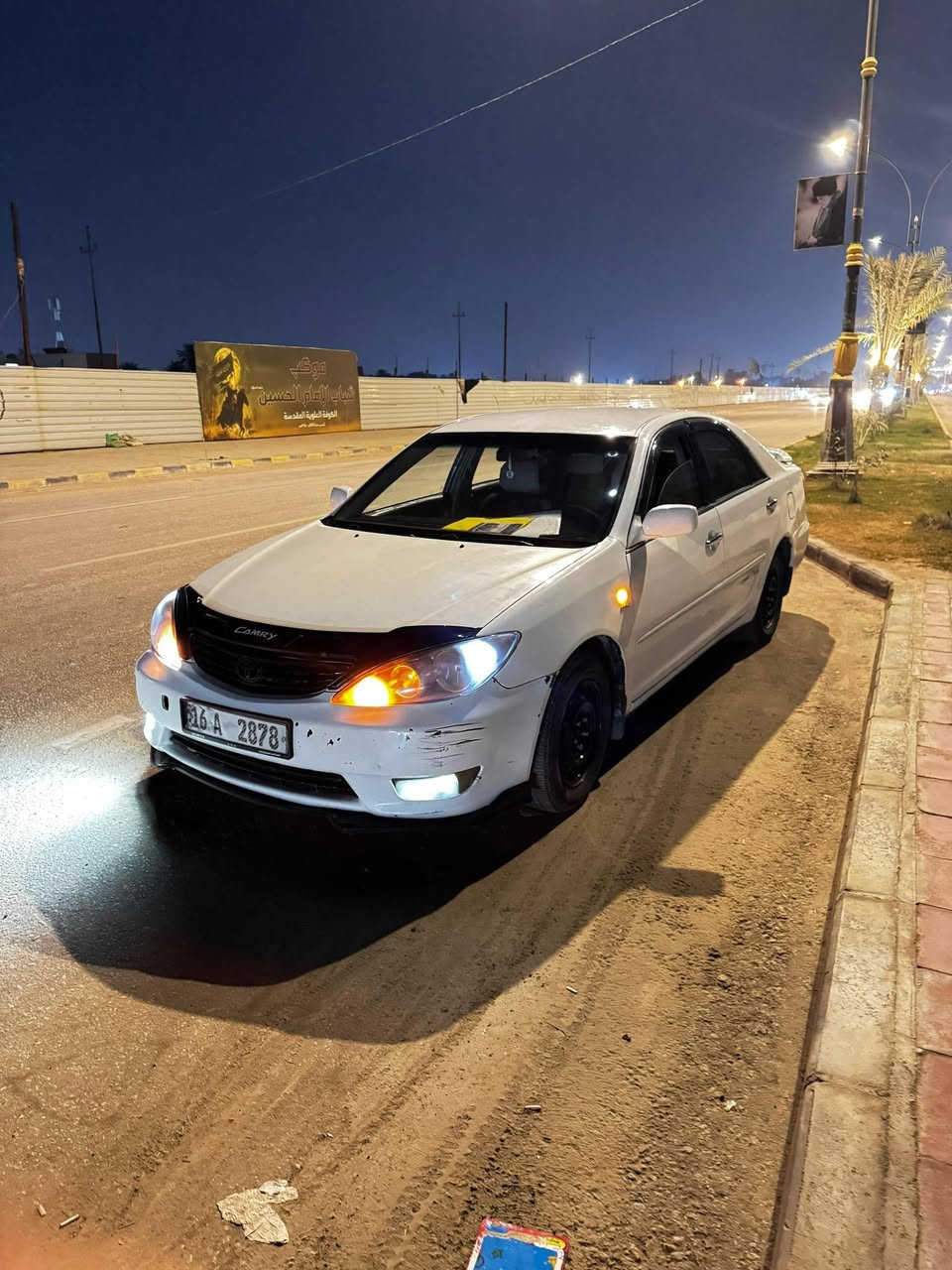 للبيع مديل 2006 السعر 79وبيها مجال قليل   السياره مصبوغه حزام  ما بيها ضربه قويه المكان النجف ***********
