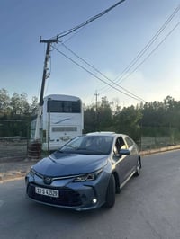 كورلا 2023 هايبرد شكل خليجي تجميع صيني لون فيلي مميز  مكينه 1800 هايبر...